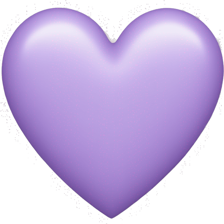 Pastel Purple Heart emoji