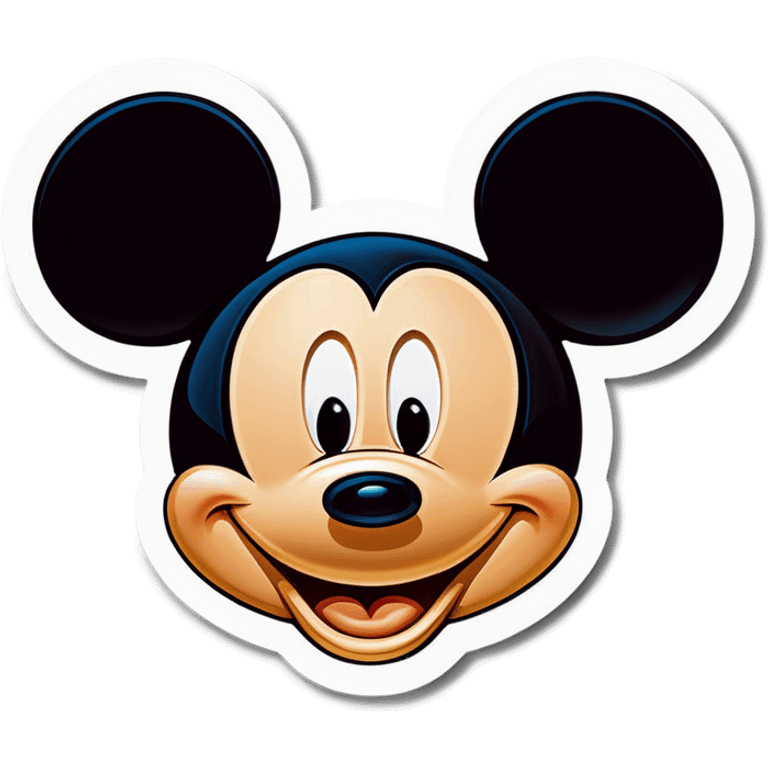 Mickey Mouse emoji