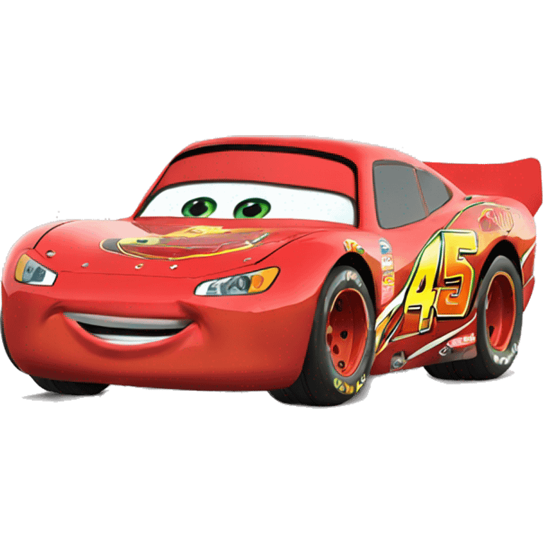 Lightning McQueen küçük  emoji