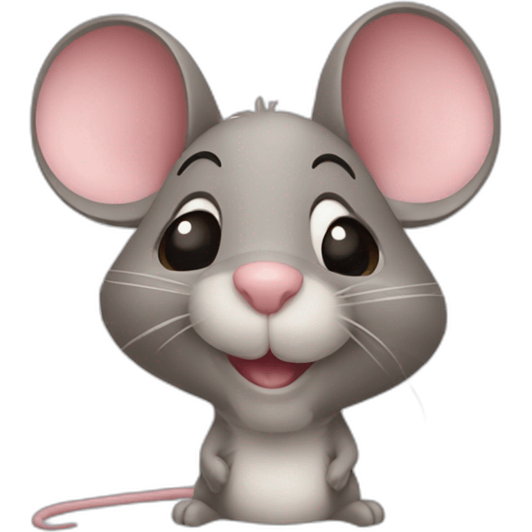 Cute mouse emoji