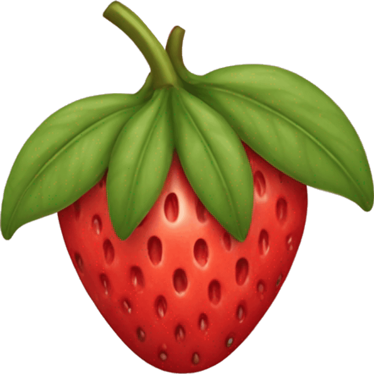 Morango natura emoji