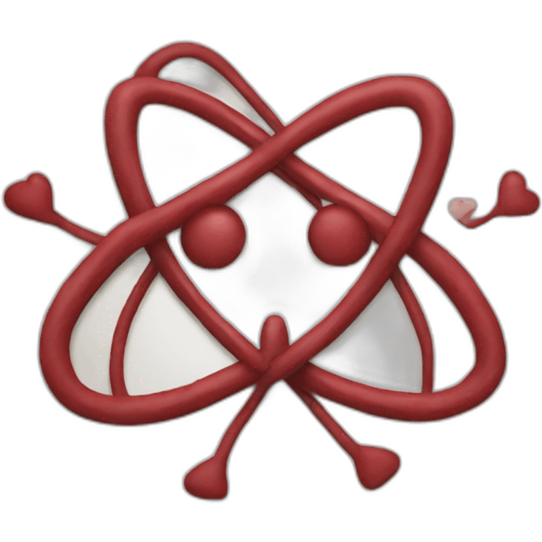 Atomic heart emoji