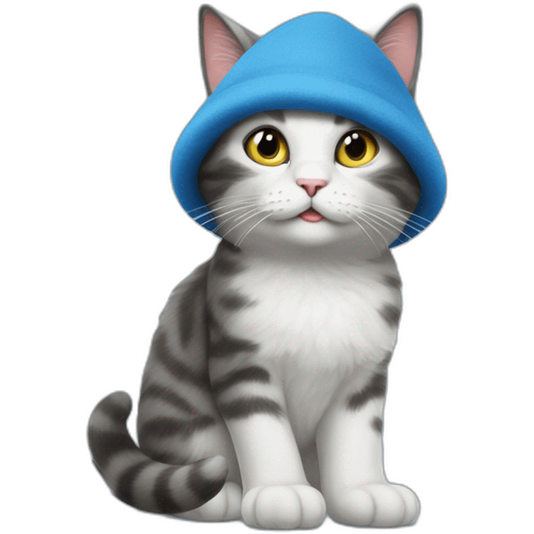 smurf cat meme we live we love we lie emoji