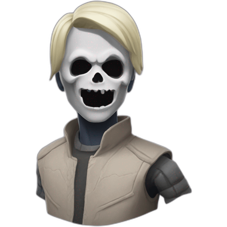 Skin ghoul fortnit emoji