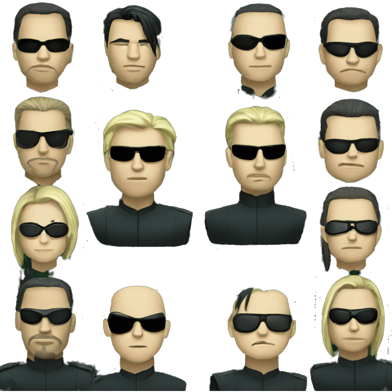 The matrix of fate emoji