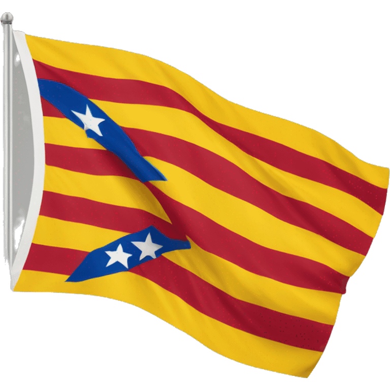 Flag of Catalonia emoji