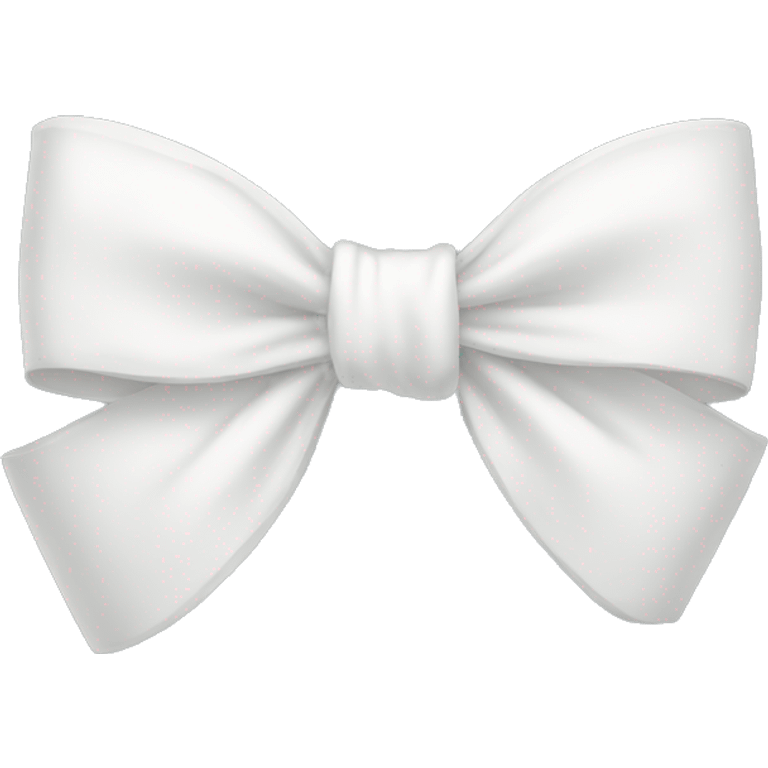 white bow emoji