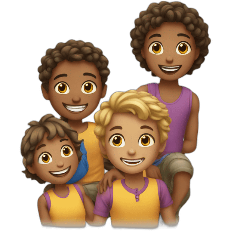 happy-kids emoji