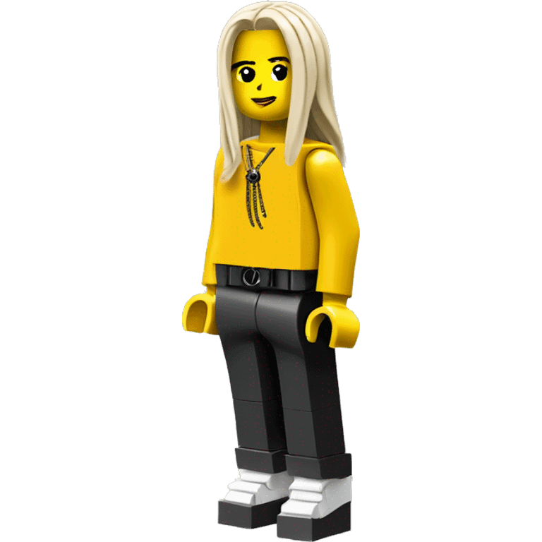 BILLIE EILISH lego full body emoji