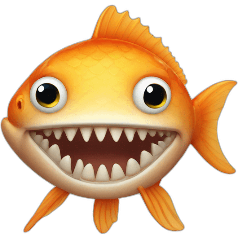 fish with human teeth emoji