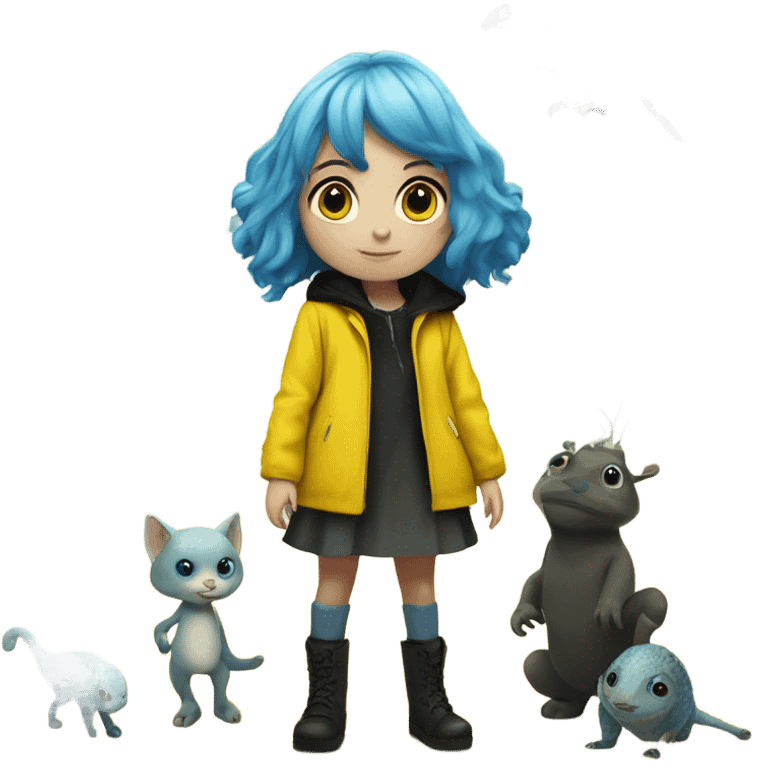 Coraline ￼ emoji