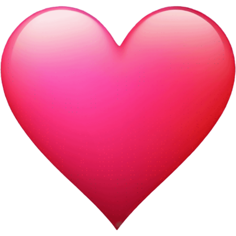 red pink heart emoji