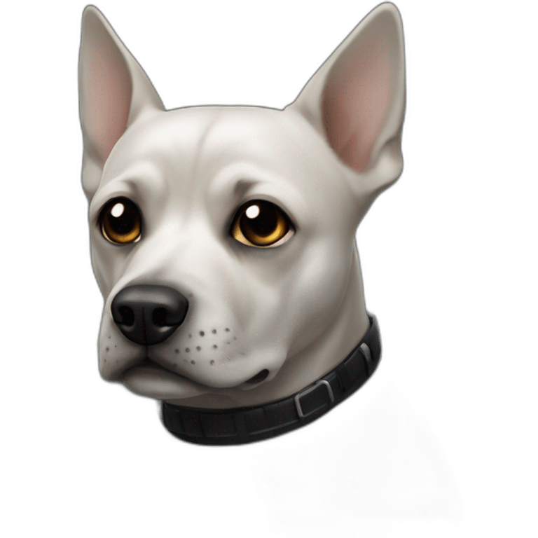 Chien sur dark Vador emoji