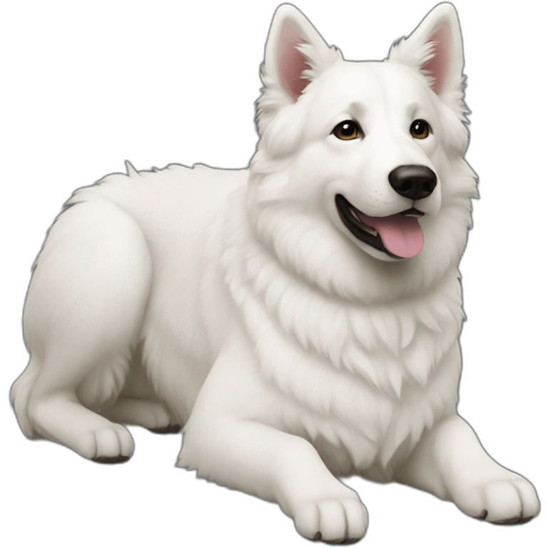 Berger blanc suisse emoji