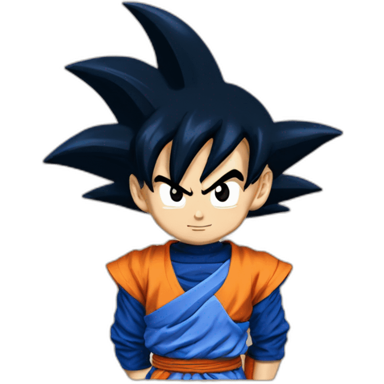 Goku ss bleu emoji