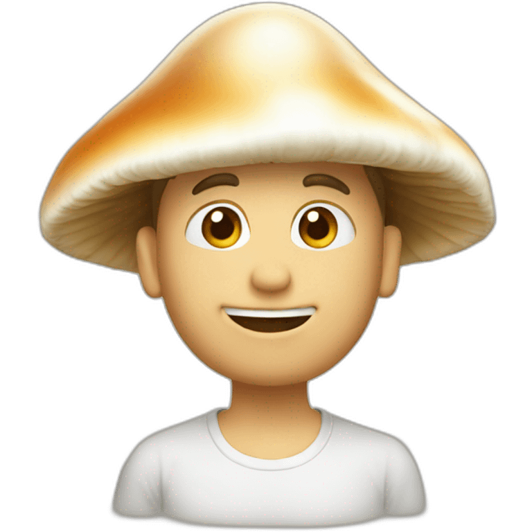 Picking-mushroom emoji