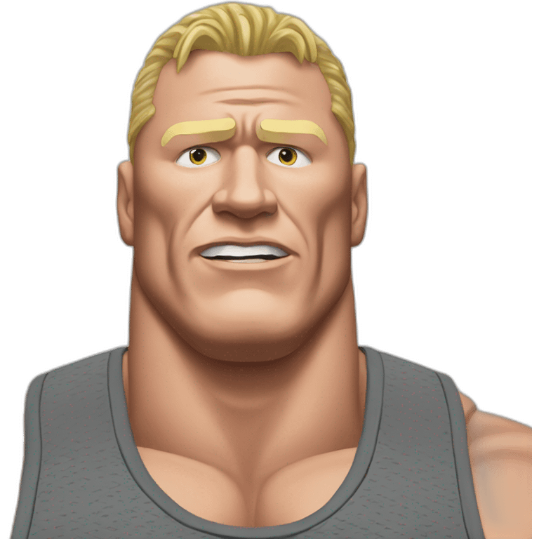 brock lesnar emoji