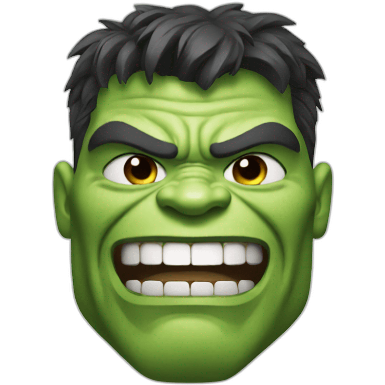 smiling hulk emoji