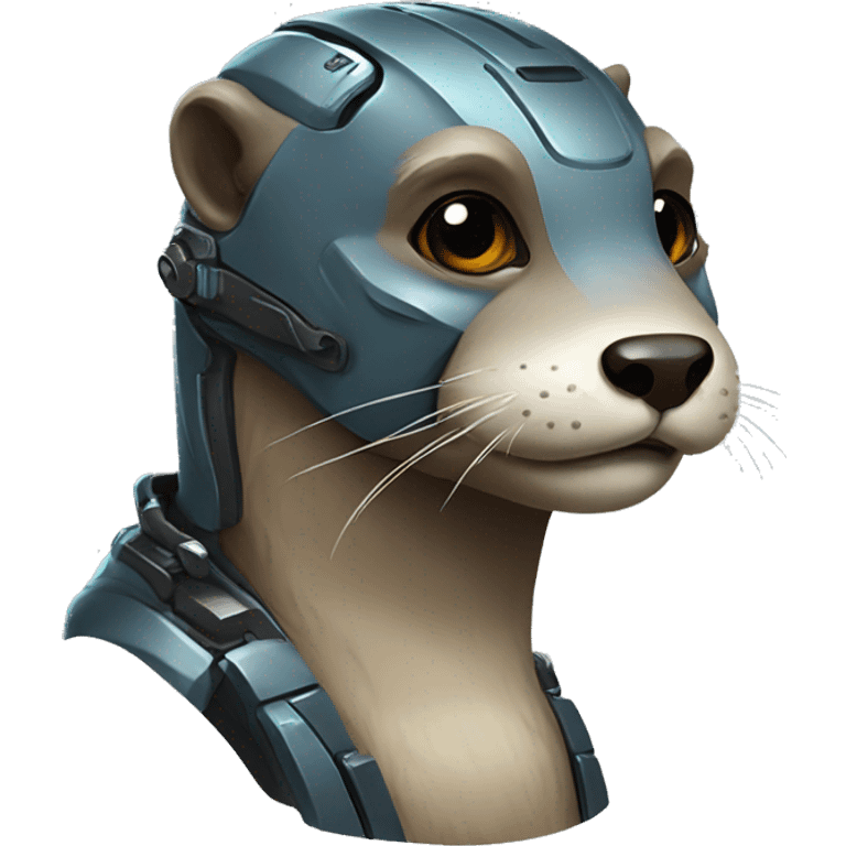 cybernetic otter emoji