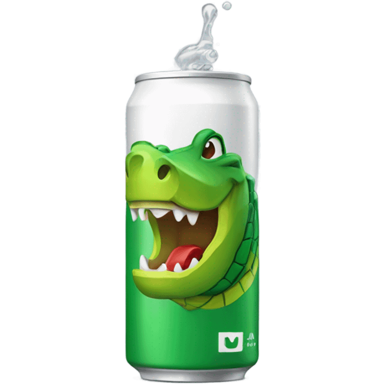 Apple Alligator Energy Drink can emoji