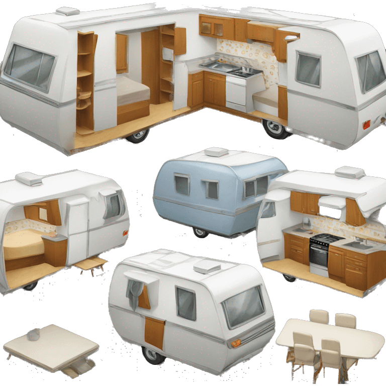 Static caravan emoji