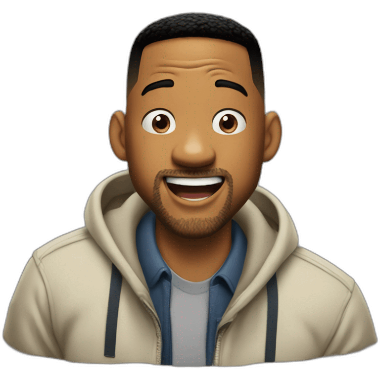 Will smith happy surprised emoji