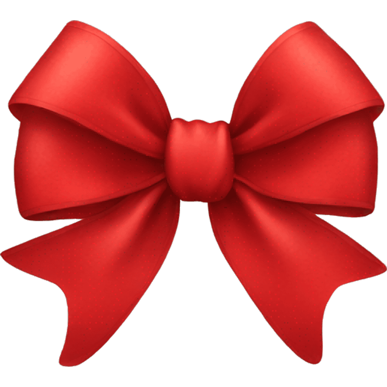 Red bow emoji