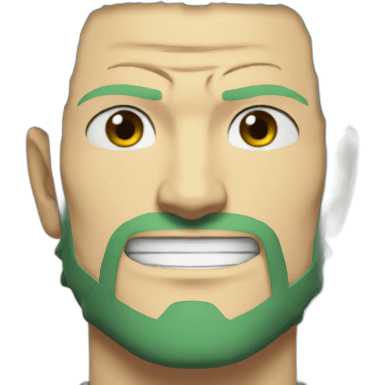 onepiece-Zoro-mihawk emoji