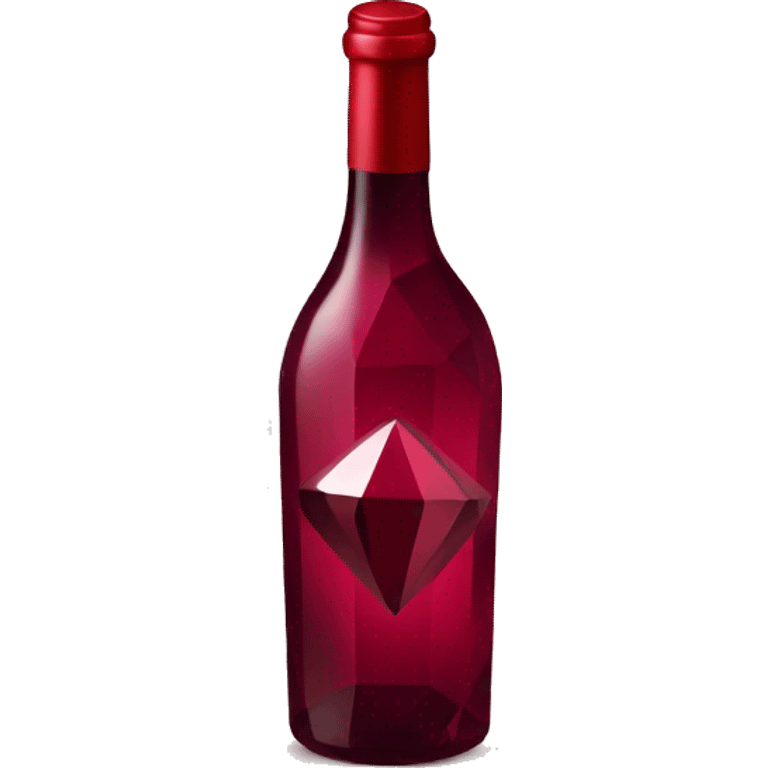 wine red diamond  emoji