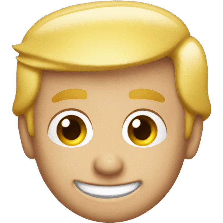 Donald Trump smiling emoji