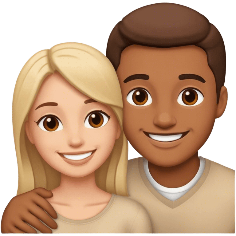 Couple in love emoji