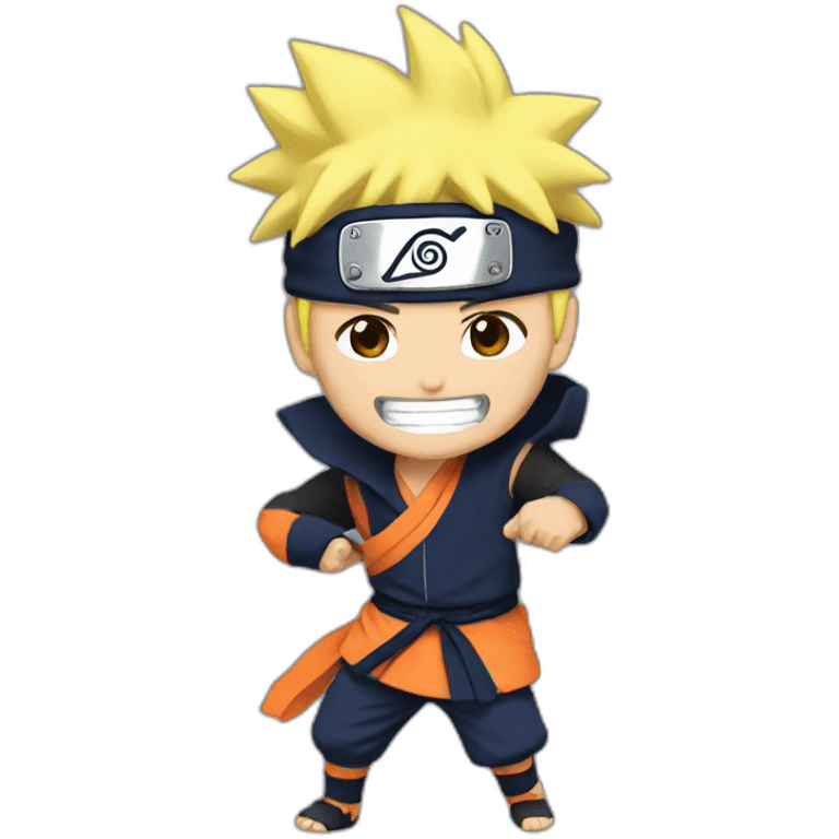 Naruto pol dance emoji