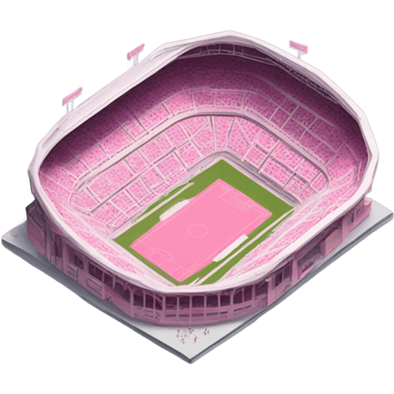 Pink stadium  emoji