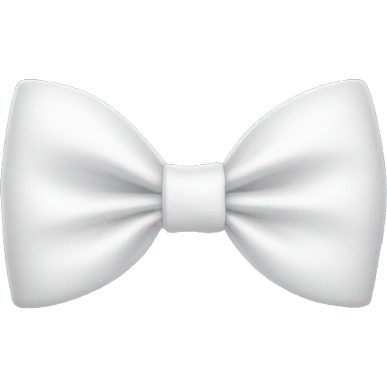 white bow emoji