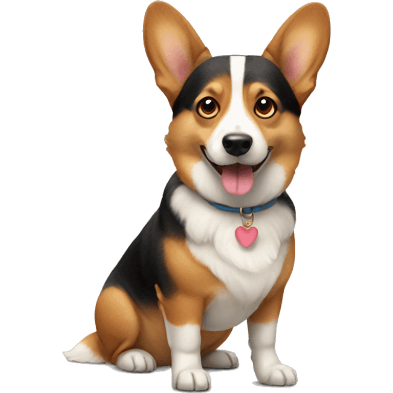 Dog corgi emoji