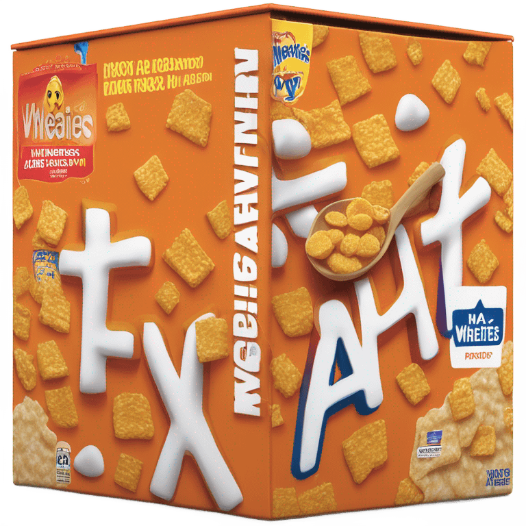 Box of Wheaties cereal  emoji