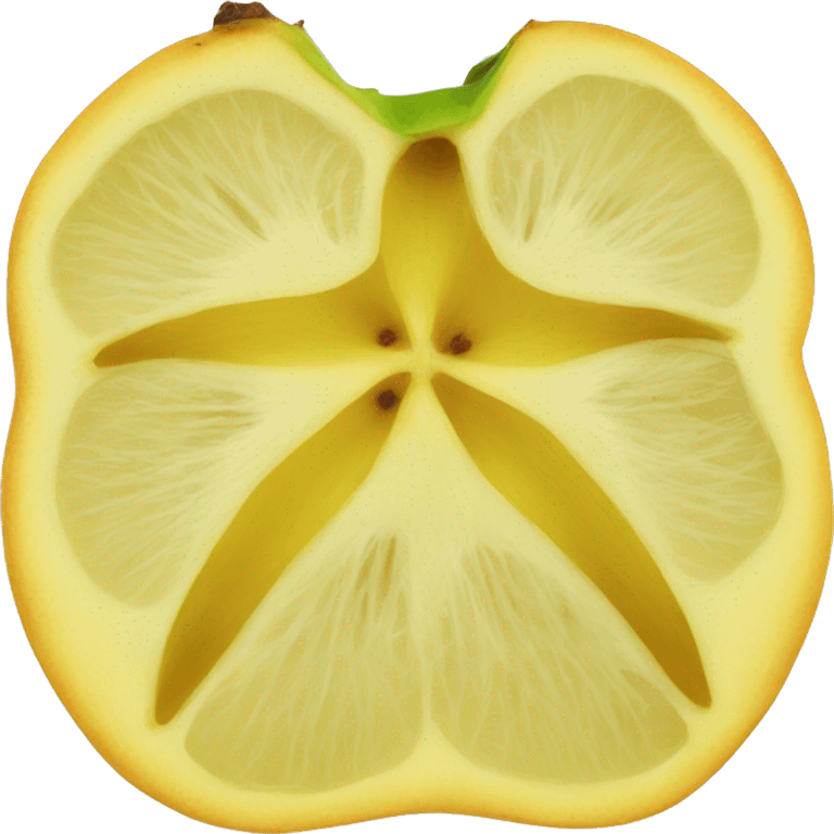 Starfruit cross section emoji