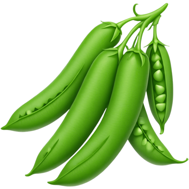 snap pea emoji