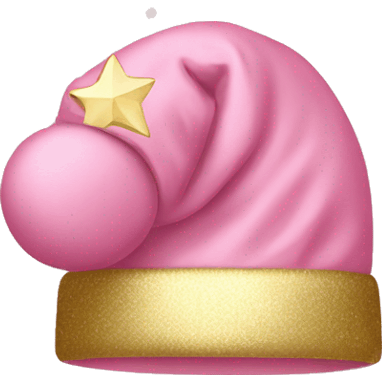 pink and gold christmasy itemsemoji
 emoji