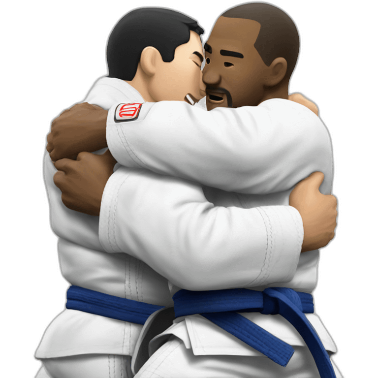 Baratoplata submission BJJ with opponent emoji