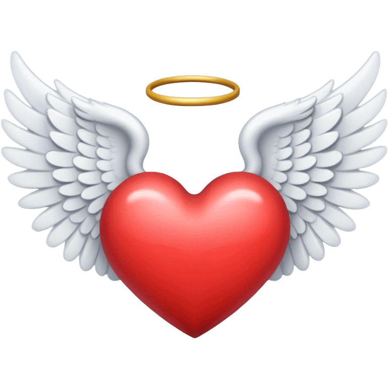 heart with angel wings emoji