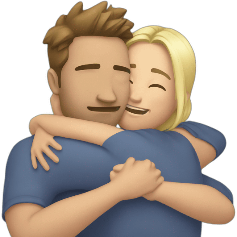 super squeeze hug emoji