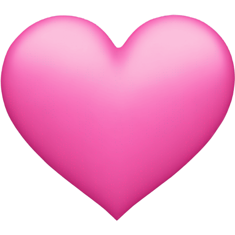 Pink heart emoji