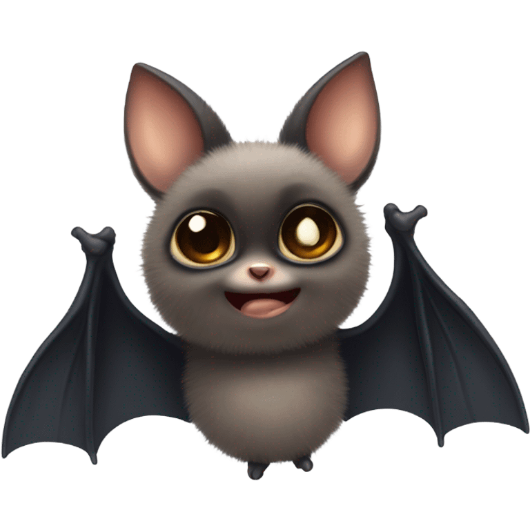 Cute bat emoji