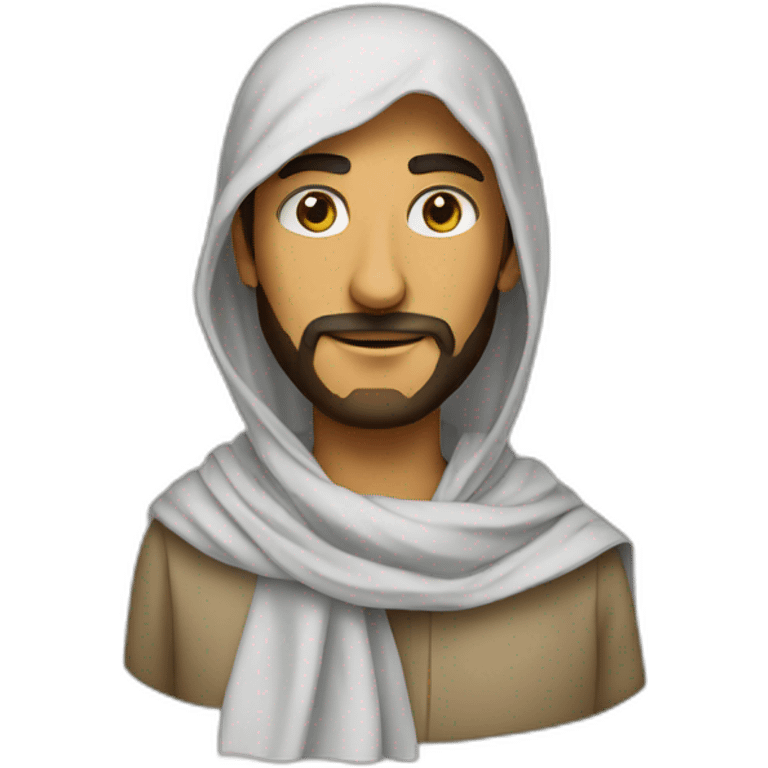 Arab scarf emoji