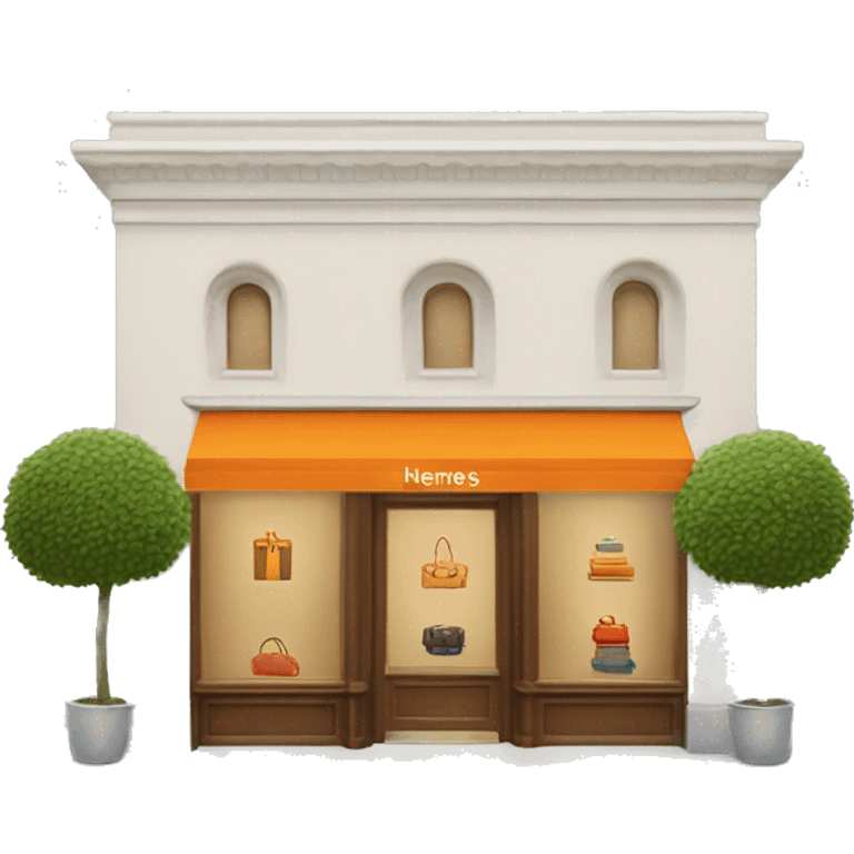 Hermes boutique emoji