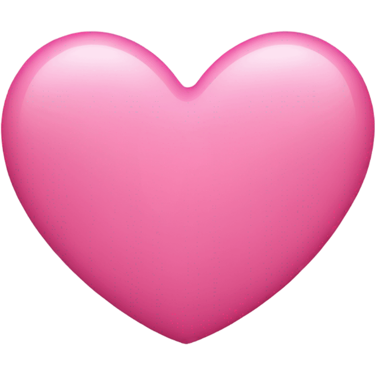 Pink heart emoji