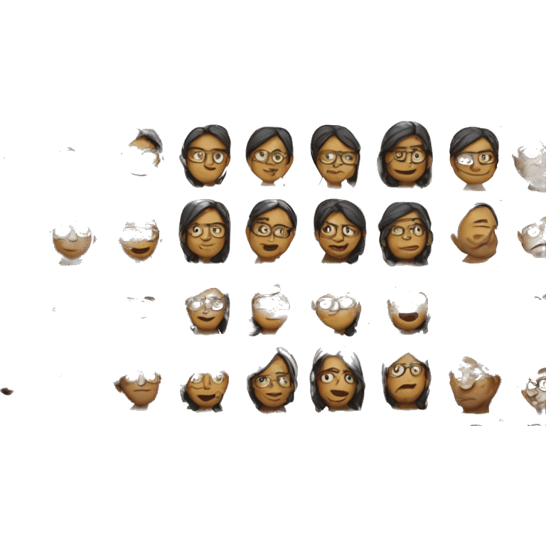 Mathematician nerd Indian  emoji