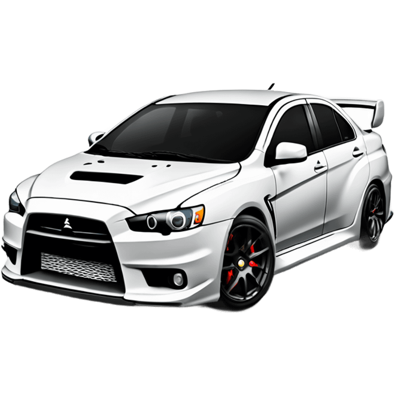 Car style Lancer EVO X  emoji