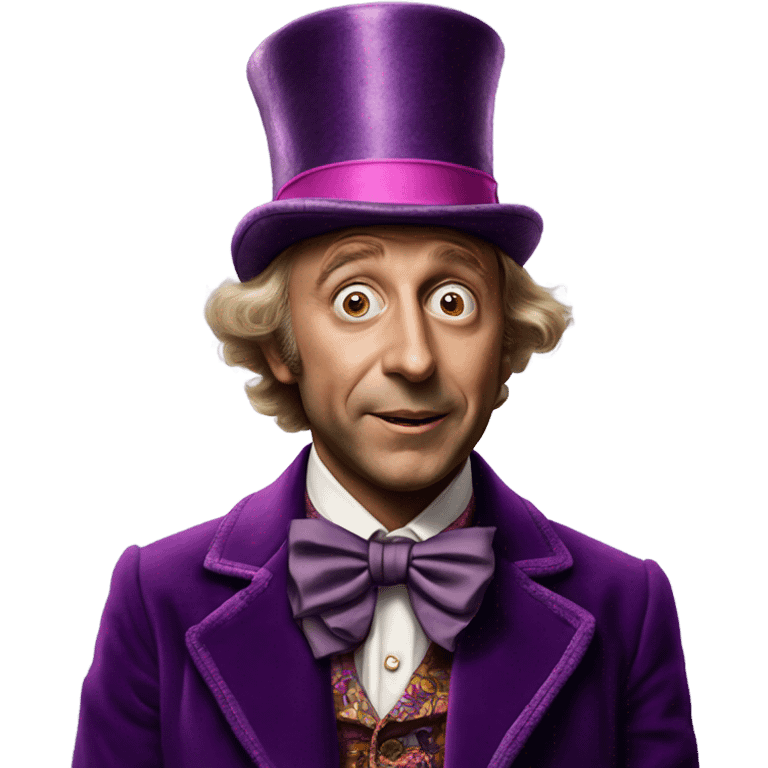 Jhony deep Willy wonka emoji